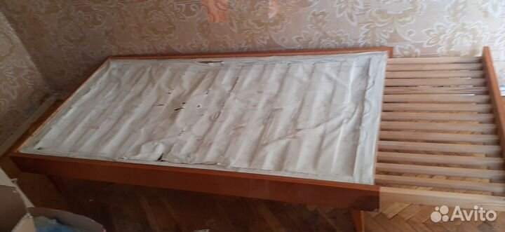 Кровать винтаж СССР натурал.дерево