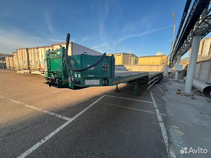 Полуприцеп трал (тяжеловоз) Broshuis 5 AOU-68/3, 2017