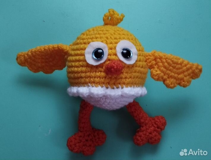 Мягкая игрушка цыпленок