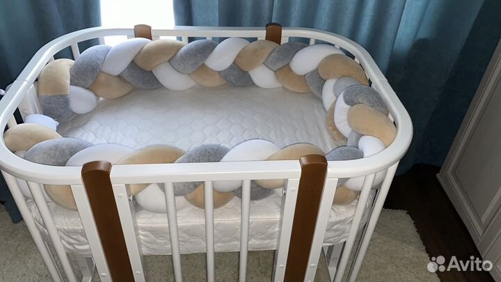 2 Косички для детской кроватки