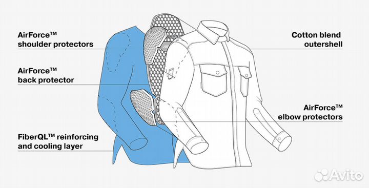 Моторубашка женская shima renegade 2.0 lady RED