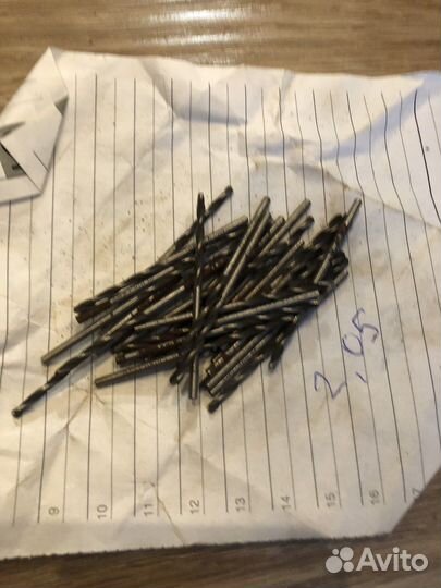 Сверла СССР 1,55/2,15/2,05/0,65