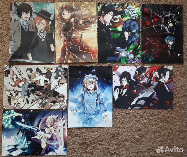 Плакаты постеры аниме