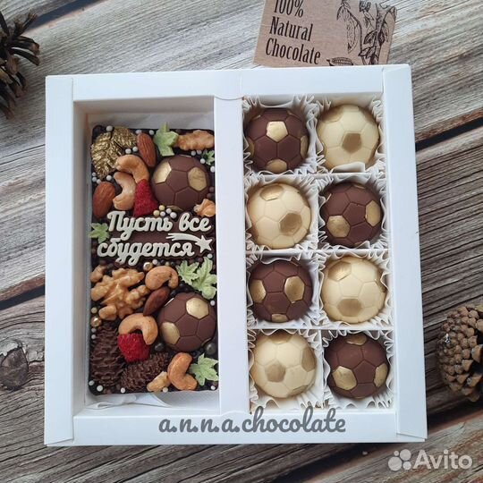 Шоколадные наборы ручной работы