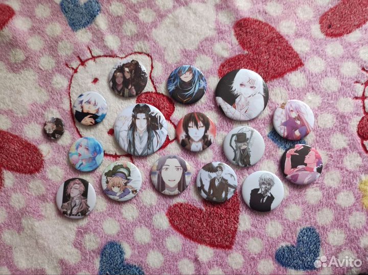 Значки по разным аниме