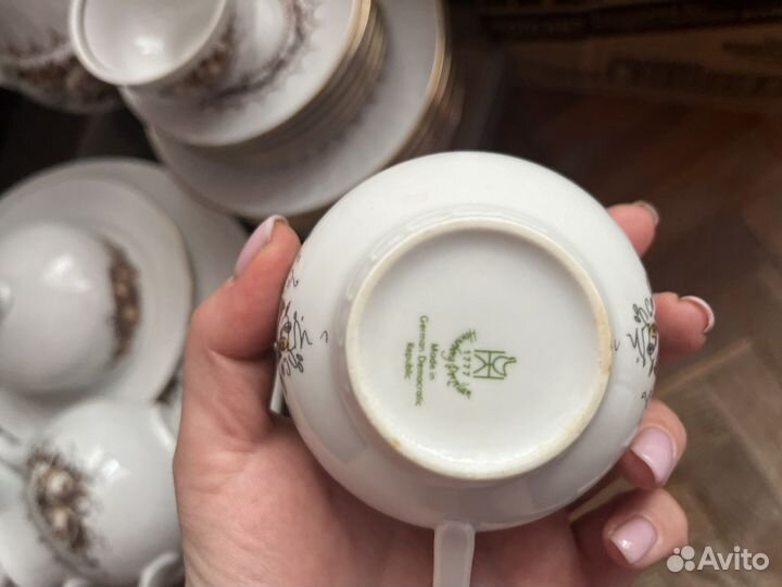 Набор чайный сервиз 1777 Германия