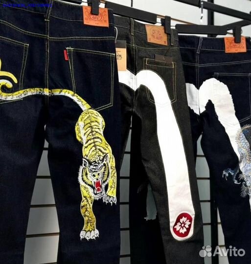 Джинсы Evisu (Арт.80645)