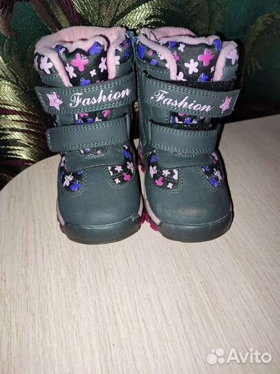 Ботинки зимние для девочки