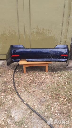 Бампер задний на bmw е 60