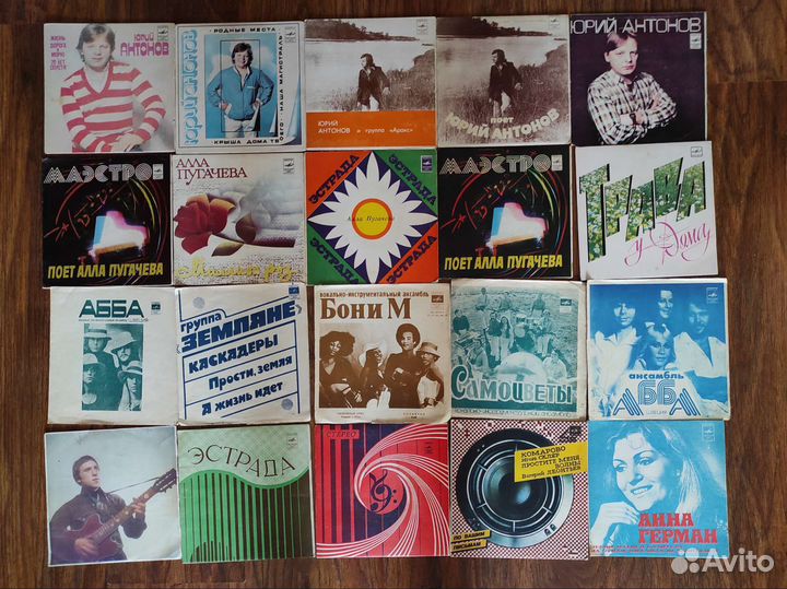 Пластинки винил миньоны Ташкентский завод Мелодия