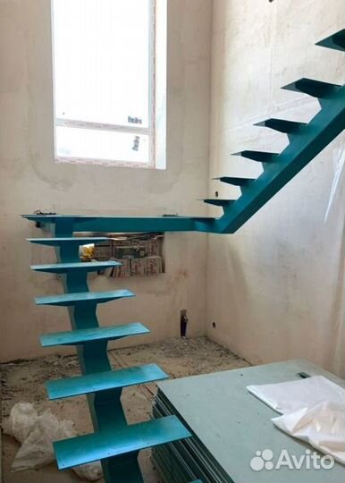 Лестница в стиле лофт