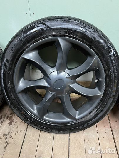 Комплект колес infiniti r18 в сборе