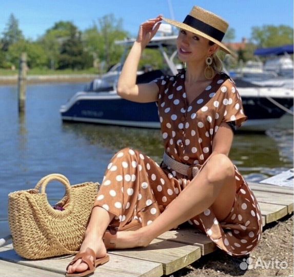 Комбинезон-платье новый zara L