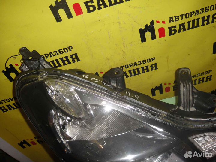 Nissan almera G15 Фара правая (деф 1 уха)