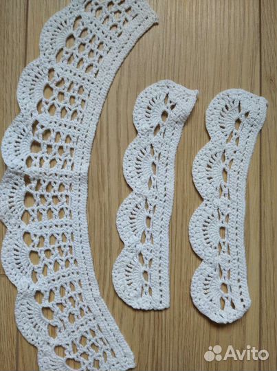 Воротник+ манжеты на детскую форму