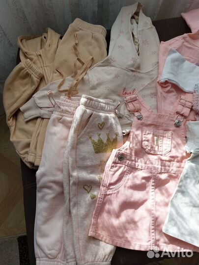 Вещи для девочки 80 86