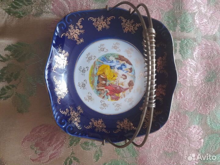 Вазочка богемия для сладостей