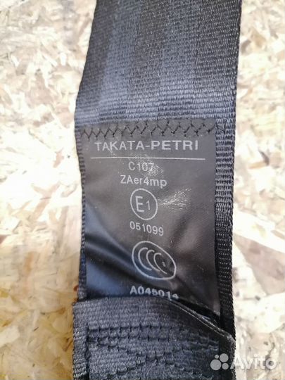 Ремень безопасности правый Citroen C4 B7