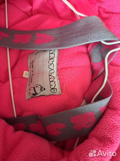 Зимний комбинезон для девочки 86