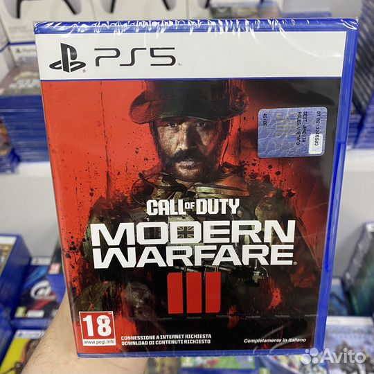 Диски PS4 и PS5 Call of duty Modern Warfare 3 lll