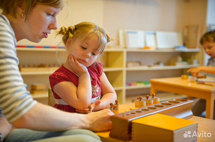 Монтессори частный детский сад, ясли