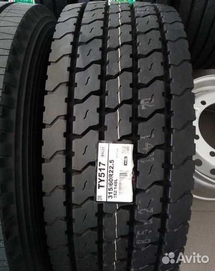 Шины 315/80R22.5 TY517E 156M, Йококхама