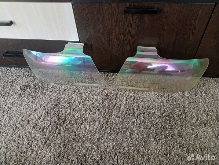 Накладки на фары митсубиси паджеро