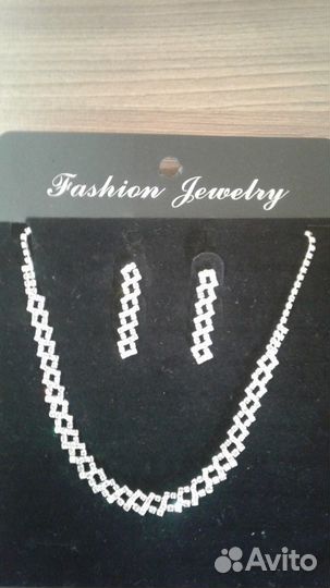 Колье+серьги