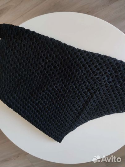 Платок вязаный хлопок