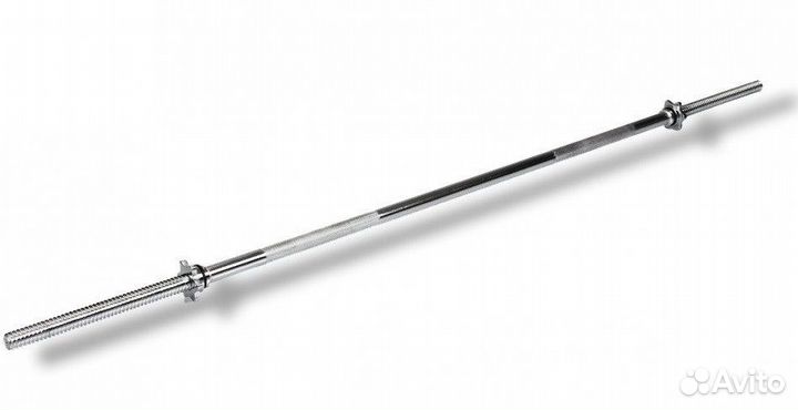 Гриф для штанги прямой хром. L-150 см d-25 мм