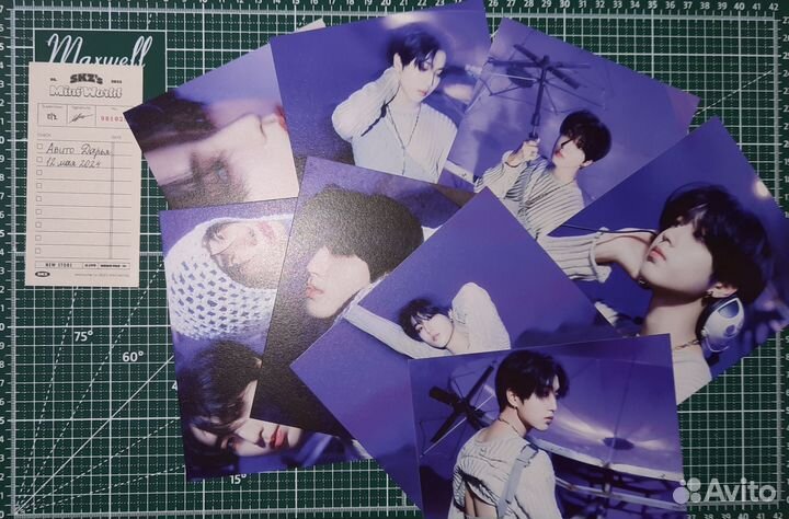 Stray Kids Rock Star postcard Han ver