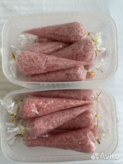 Морская соль с ароматом Малины