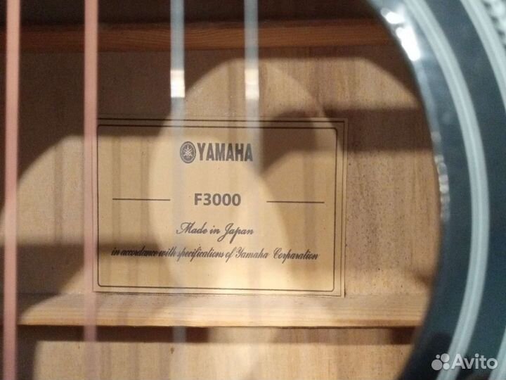 Yamaha F 3000 Гитара электроаккустика