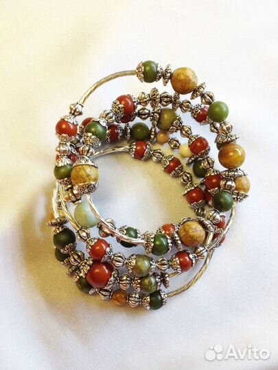 Браслеты из натурального камня ручной работы