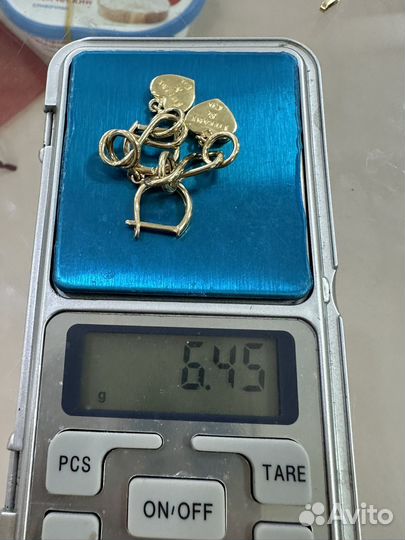 Серьги золотые 585