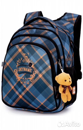 Рюкзак Ранец школьный для девочки 1-4 кл фSkyName