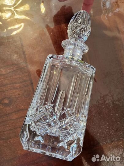 Штоф Sheffield 750мл Crystal Bohemia Хрусталь