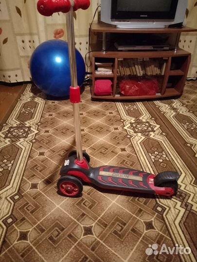 Самокат детский трехколесный бу