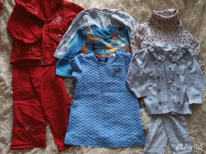 Одежда для девочки пакетом 80-86