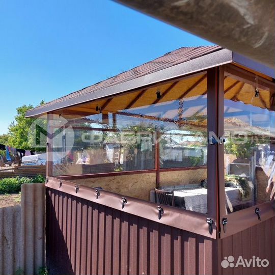 Мягкие окна, гибкие окна пвх (арт 020)