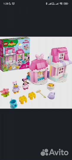 Lego Duplo Disney Дом и кафе Минни, 91 дет., 10942