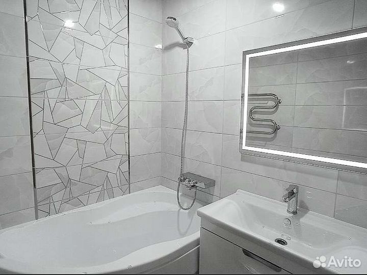 Ремонт ванной комнаты и санузла под ключ