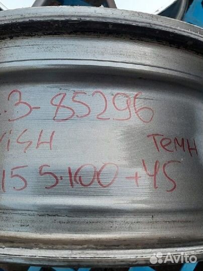Диски оригинал R15 Toyota Wish 5*100 (85296)