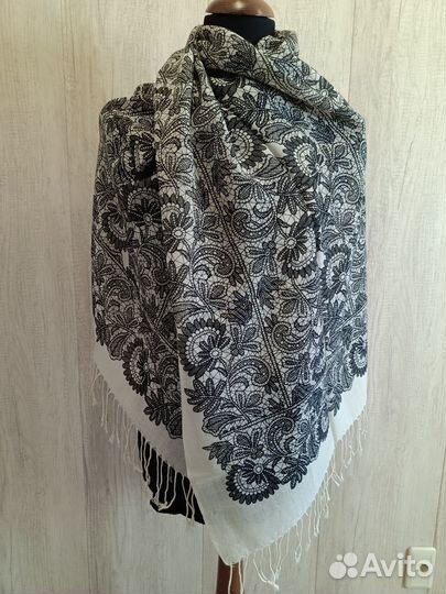 Шарф палантин натуральная шерсть Pashmina новые ра