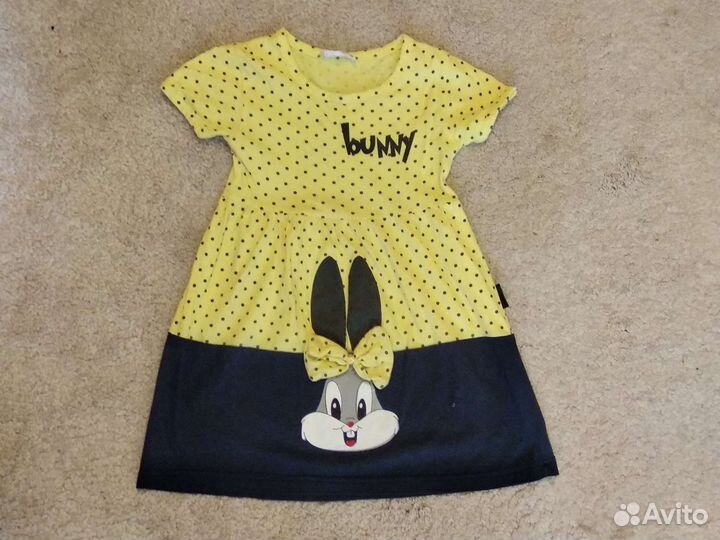 Одежда р.110 для девочки пакетом и штучно