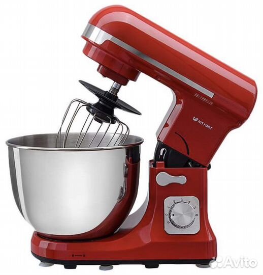 Планетарный миксер Kitfort KT-1324-1 Red