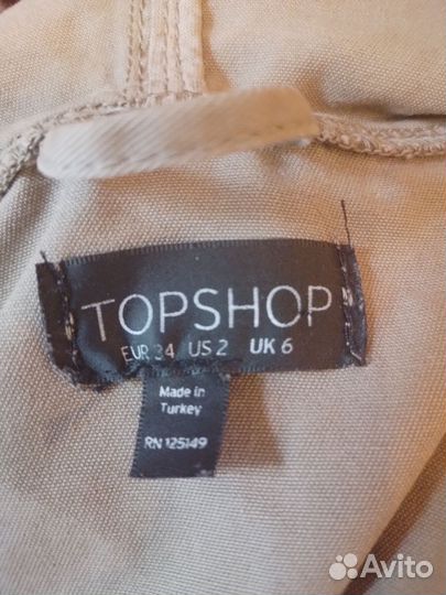 Куртка женская topshop милитари