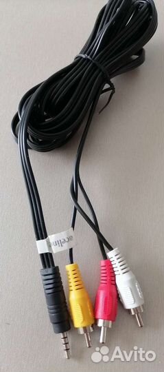Кабель jack 3.5 * 3 RCA длина 3м