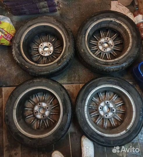Литые диски r15 chevrolet lacetti с резиной