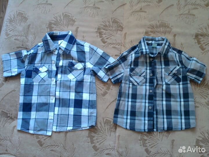 Рубашки, футболки д\м размер разный и цены